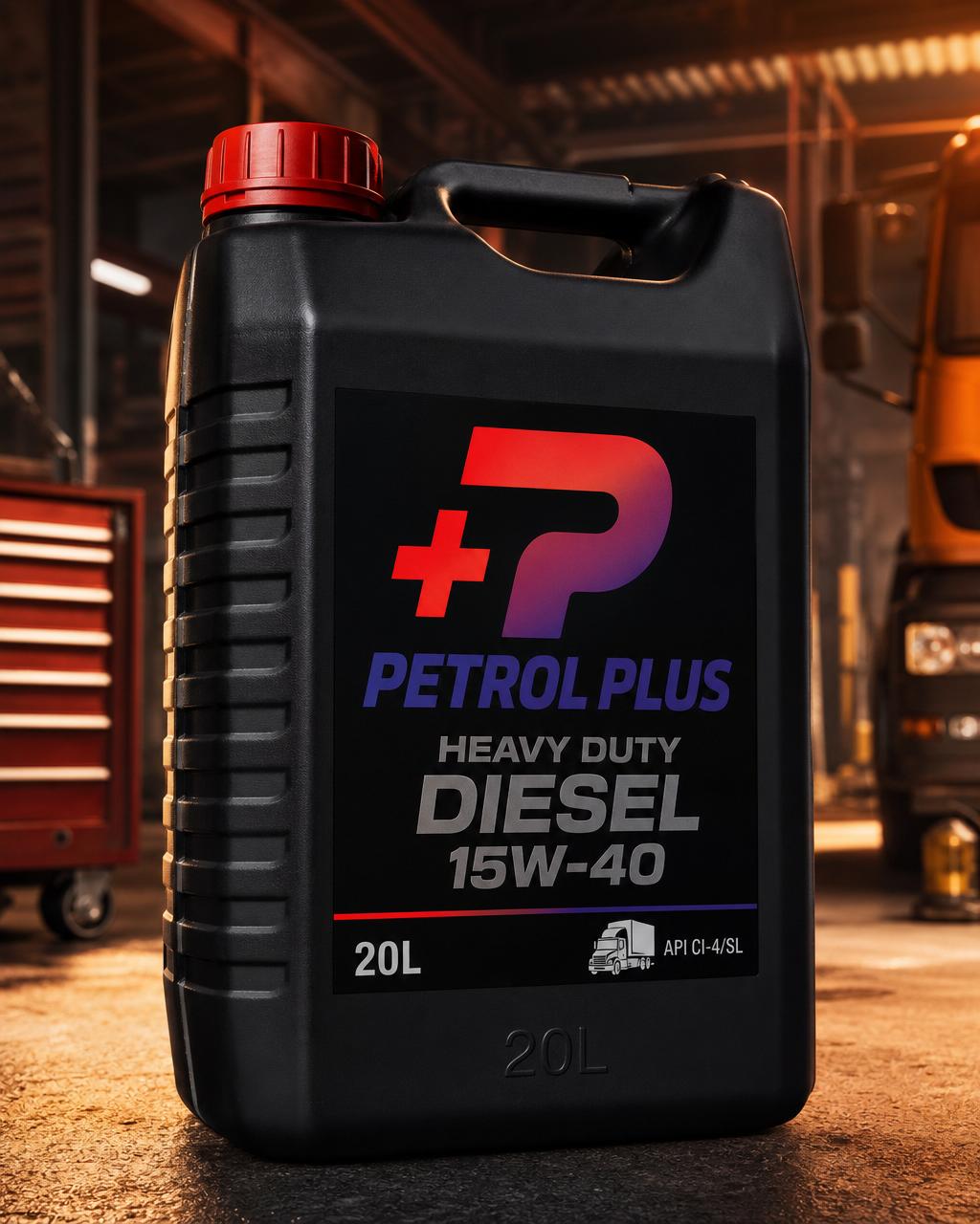 Petrol Plus Poids Lourds — Diesel Poids-Lourd 15W-40